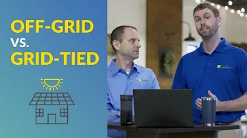 What is the difference between on grid and off-grid solar panels?
