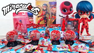 Miraculous Ladybug toys and Blind bags  unboxing no talking ASMR