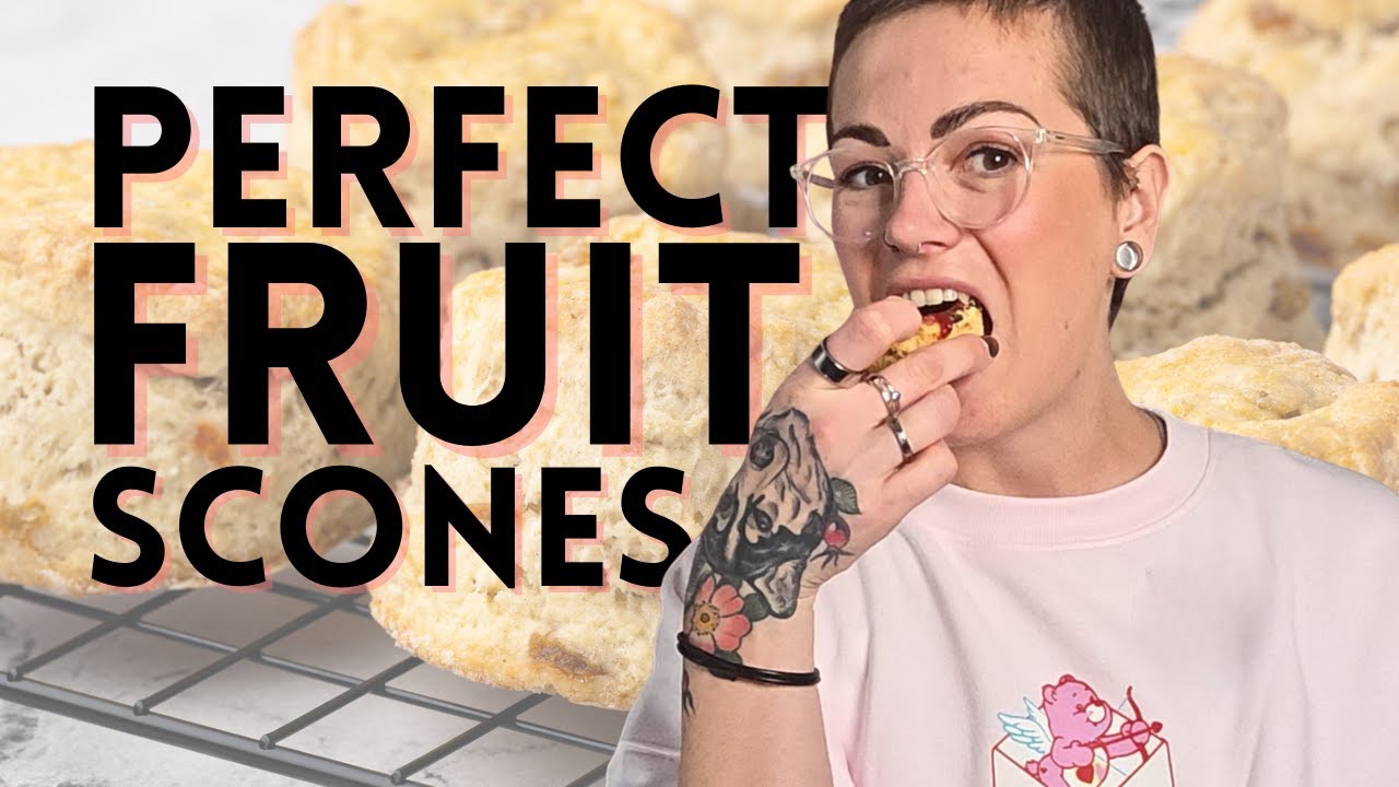 Classic British Fruit Scones - Fool-proof Recipe for Beginners