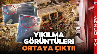 Gebzedeki 7 Katlı Bina Böyle Yıkılmış Yıkılma Anı Kameralara Anbean Böyle Yansıdı