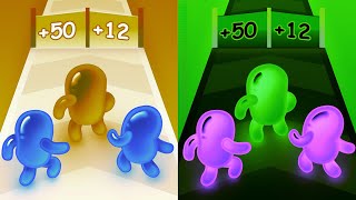Join Blob Clash 3d vs Reverse gameplay Ball Colour Run walkthrough,iOS Android New Update part: 2360 screenshot 2