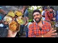 This place is famous for brahmana prasadam  1st time in bangalore  temple food  street food india