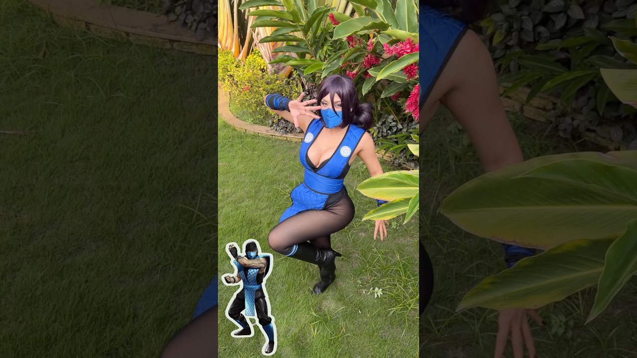 You’ll never look Sub-Zero the same 😳 #anime #cosplay #youtube