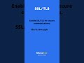 Enable SSL/TLS for Secure Communication 🔒