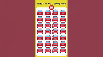 HOW GOOD ARE YOUR EYES #2 l Find The Odd Emoji Out l Emoji Puzzle Quiz #shorts