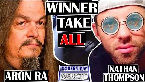 FLAT EARTH DEBATE Nathan Thompson VS Aron Ra (MIRR...