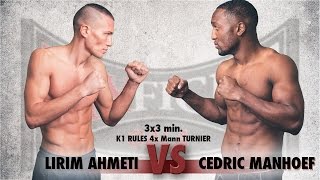 Cedric Manhoef vs Lirim Ahmeti