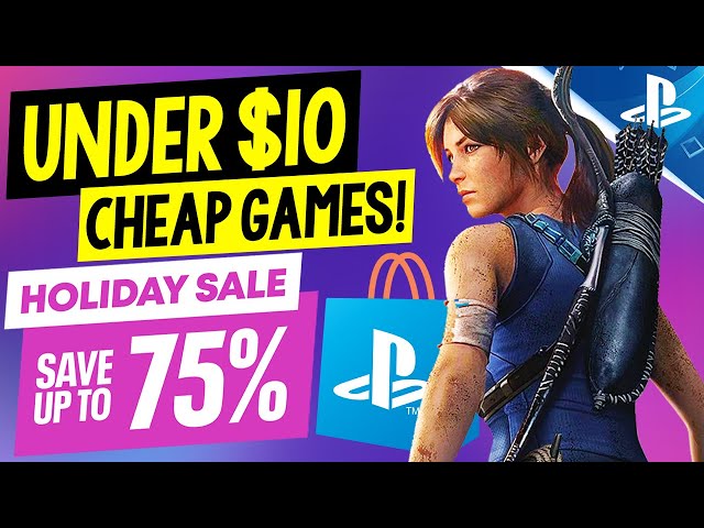 PSN HOLIDAY SALE 2022 - 15 AMAZING PSN Game Deals UNDER $10! CHEAP PS4/PS5  Games to BUY Now! 