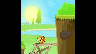 Red Ball 4 Orange Ball Fall In Valley With Vehicle