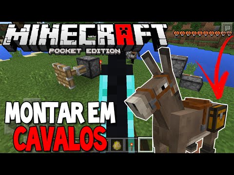 Nova atualização de Minecraft traz cavalos para montar