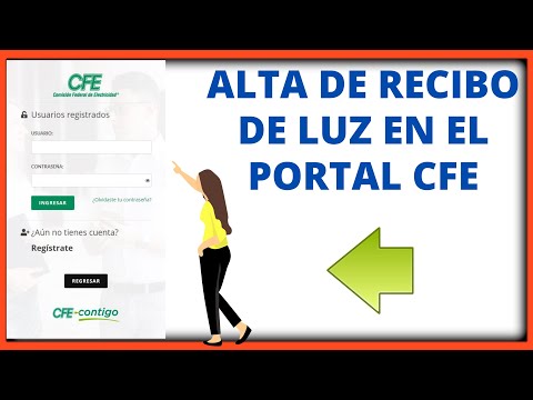 Como Dar de Alta un Recibo de Luz Para Emitir una Factura Electrónica y Pagarlo Por Internet