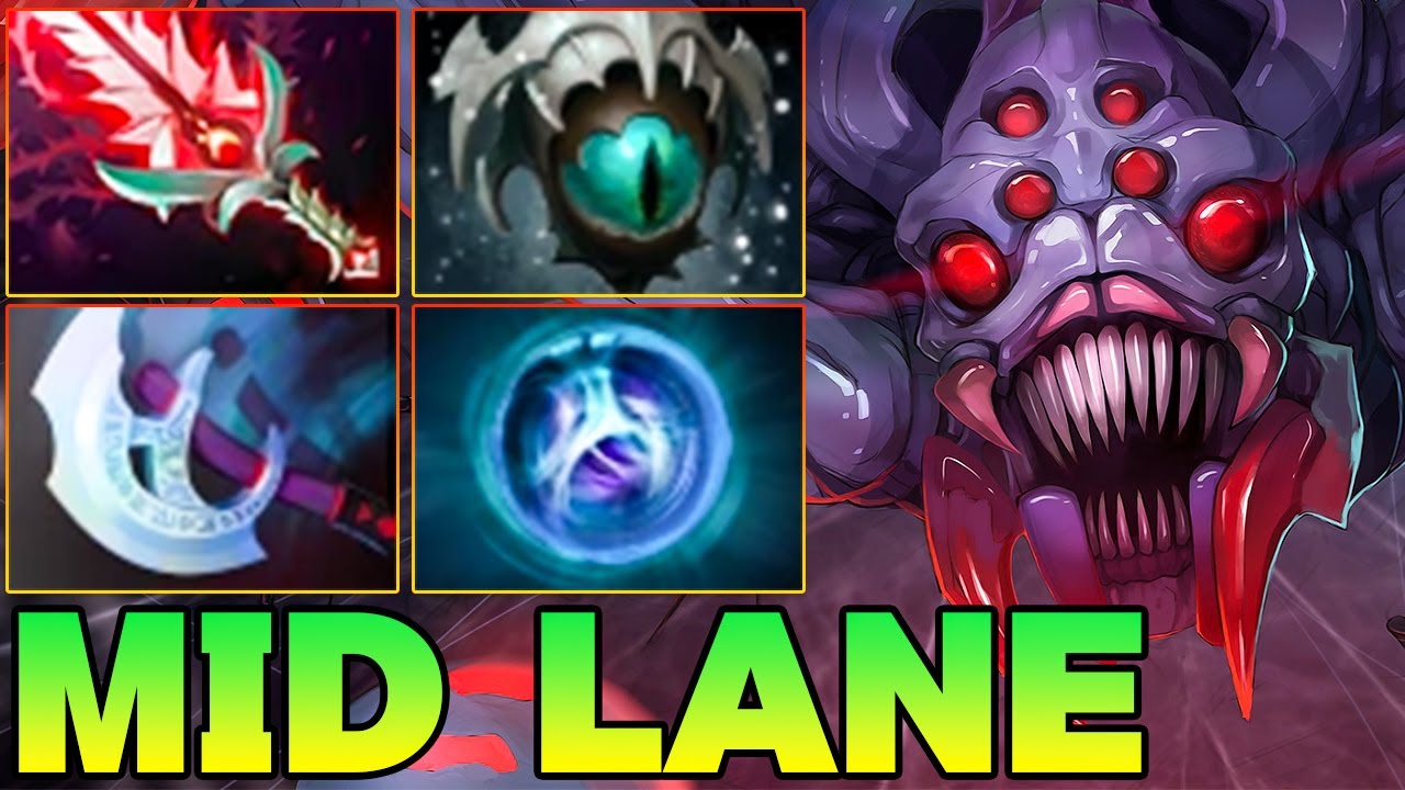 20 Kills Broodmother Dota 2 !! Broodmother Dota 2 Mid Lane Carry Gameplay Guide 7.40