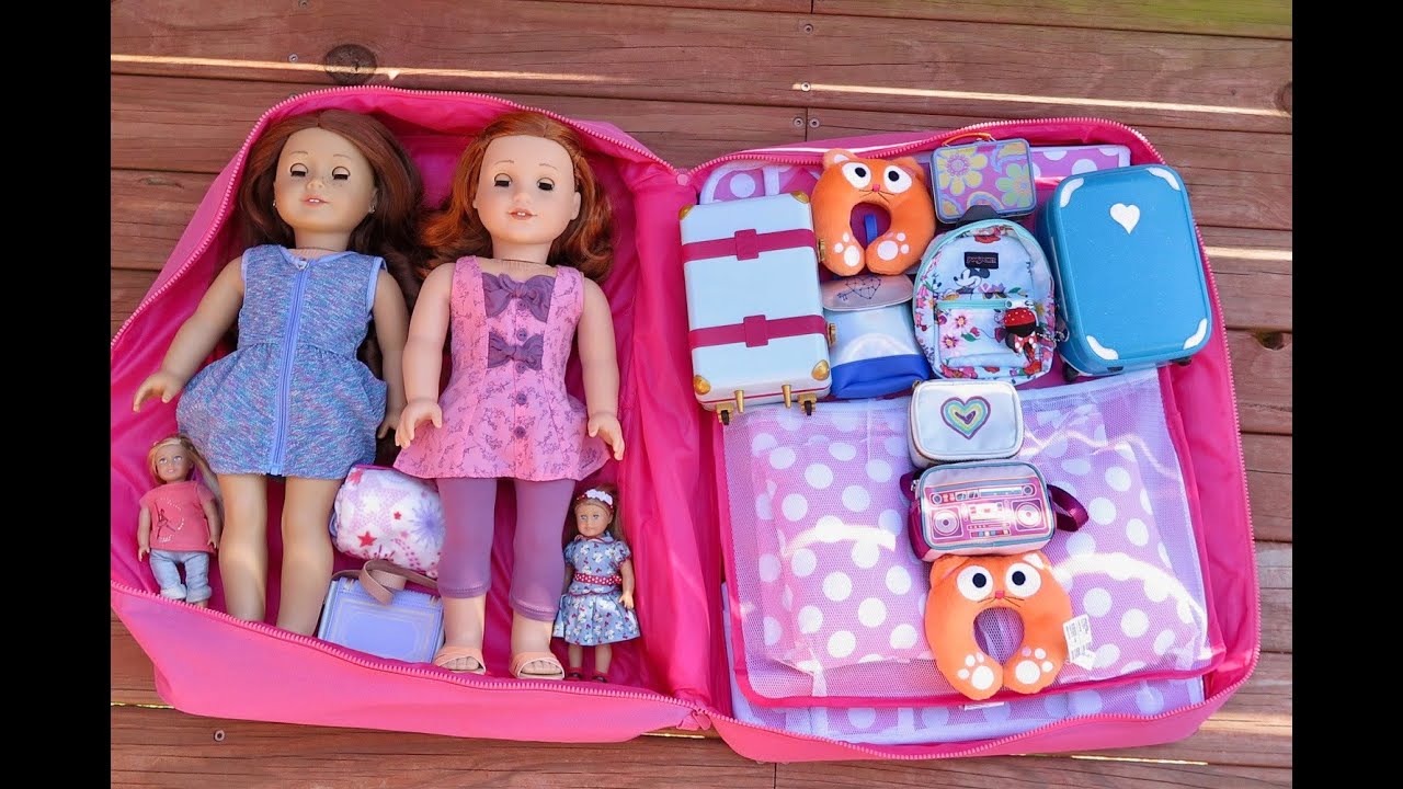 Adorable Days of the Week Panties & Storage Garment Bag for Your American  Girl Dolls 