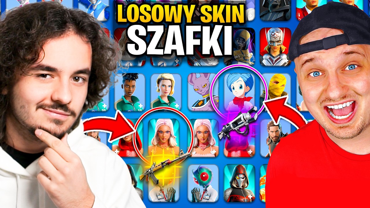 LOSOWY SKIN SZAFKI CHALLENGE w Fortnite