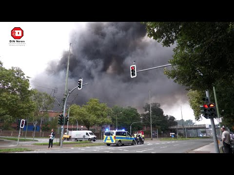 Großbrand Duisburg NRW