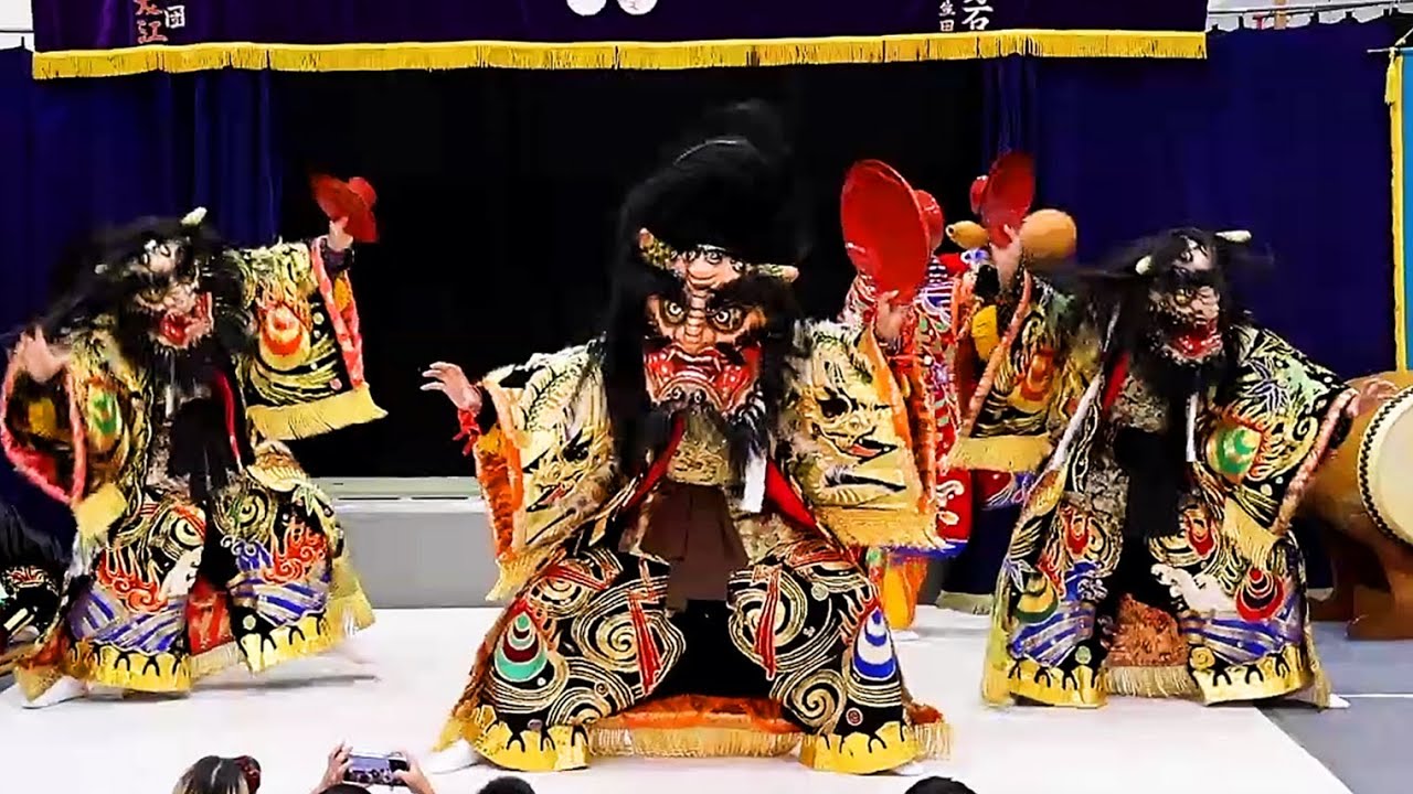 ひろしま安芸高田神楽【大江山】 #吉田神楽団 2025.8.14～ゆめタウン吉田