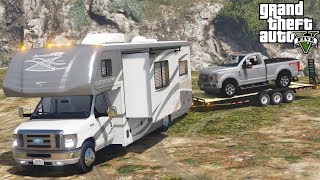 GTA 5 Real Life Mod #177 Buying A Fleetwood Jamboree RV Motorhome & Going Camping