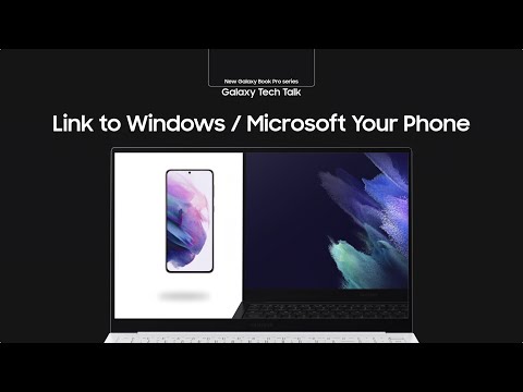 [갤럭시 북 프로 시리즈 테크 톡] ④ Windows / Microsoft Your Phone 링크
