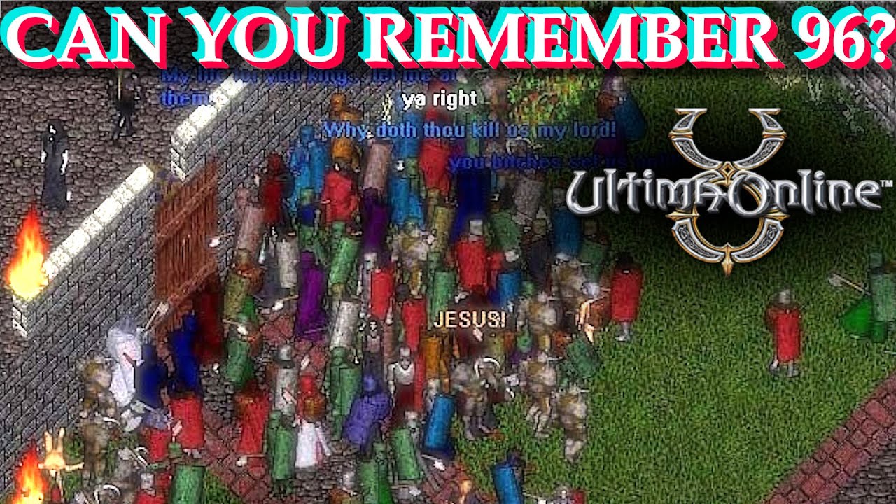 НЕЧТО УДИВИТЕЛЬНОЕ ПРОИСХОДИТ, КОГДА ВЫ ПОСЕЩАЕТЕ ВЕЛИКОБРИТАНИЮ В 1996 ГОДУ ULTIMA ONLINE! 