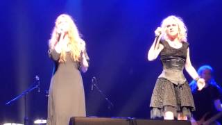 Video thumbnail of "The Sirens  Silence Liv Kristine+Mental Jungle Anekke Van Giersbergen en Santiago de Chile 2015 04 F"