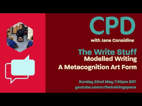 The Sunday Sessions With Jane Considine - Modelled Writing