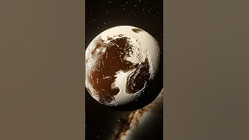 Stars Galaxies And The Universe - Drifting Brown Planet In Action #spaceart #space #spacescene