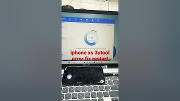 iphone xs 3utool error fix restart #iphone #iphonexs
