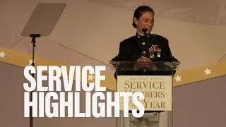 Highlights: Service Members of the Year 2024 awards
