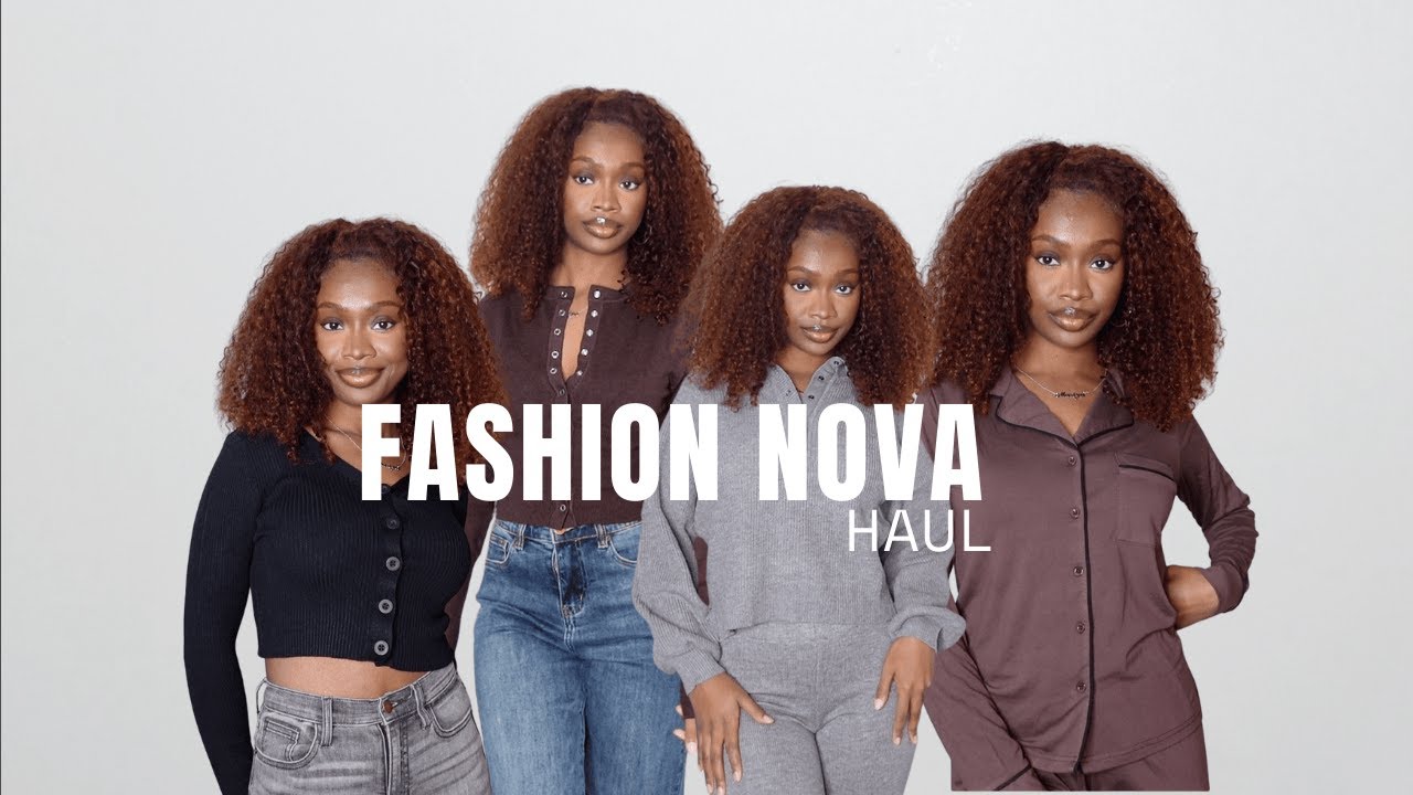 Fashion Nova Winter Try On Haul 2025 |  Sweaters, Jeans, Pajamas
