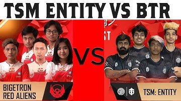 All fight of TSM-Entity vs BTR in PMWL Opening Weekend PUBG MOBILE World League Part 1