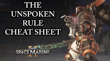THE MOST IMPORTANT UNSPOKEN RULES! (Space Marine 2 Discussion) Patch 10.3