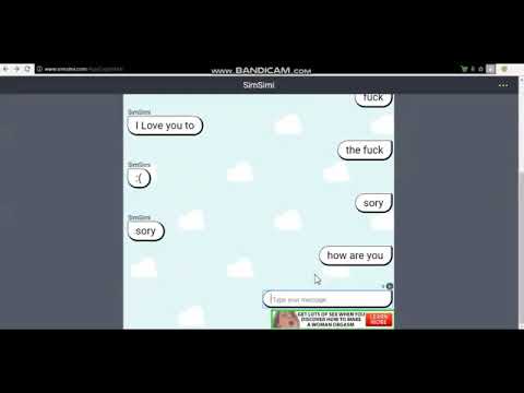 www simsimi com  New Update  Simsimi tập 3: Chat với simsimi bằng TIẾNG ANH