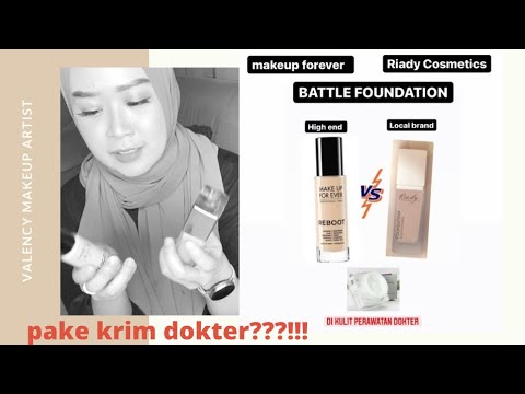 Battle Review Jujur Foundation Riady Cosmetics vs Makeup Forever Reboot ...