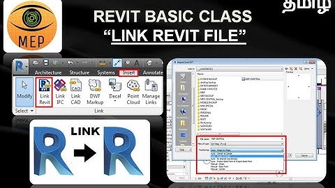 LINK REVIT MODEL- ESSENTIAL TUTORIAL IN TAMIL