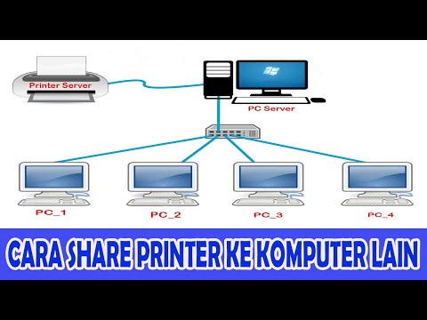 CARA SHARE PRINTER KE KOMPUTER LAIN