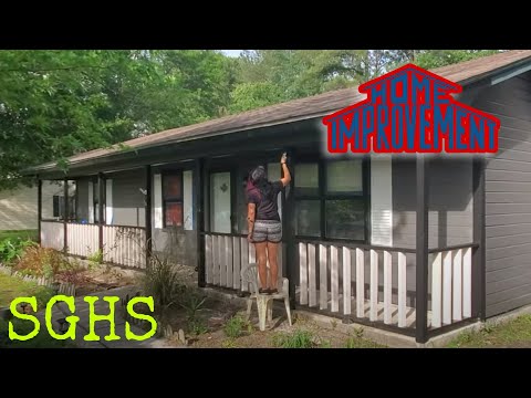 We painted our
