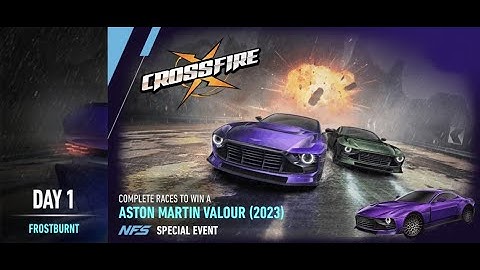 Aston martin valour 2023 | crossfire | Need For Speed: No Limits | Day 1