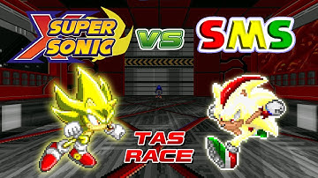 [TAS] SRB2 Race - X Super Sonic vs SMS