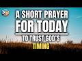 LORD, I will TRUST YOU! | Daily Prayer | 5/15/2026