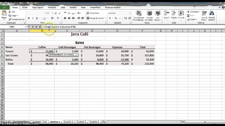 Excel Tutorial LAB 6 Case Problem 1