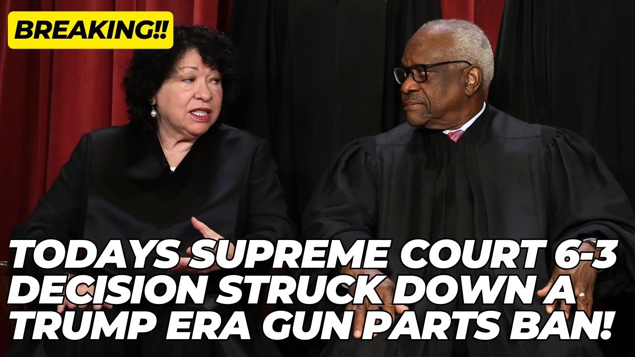 BREAKING NEWS!! Todays Supreme Court 63 Decision Struck Down A Trump