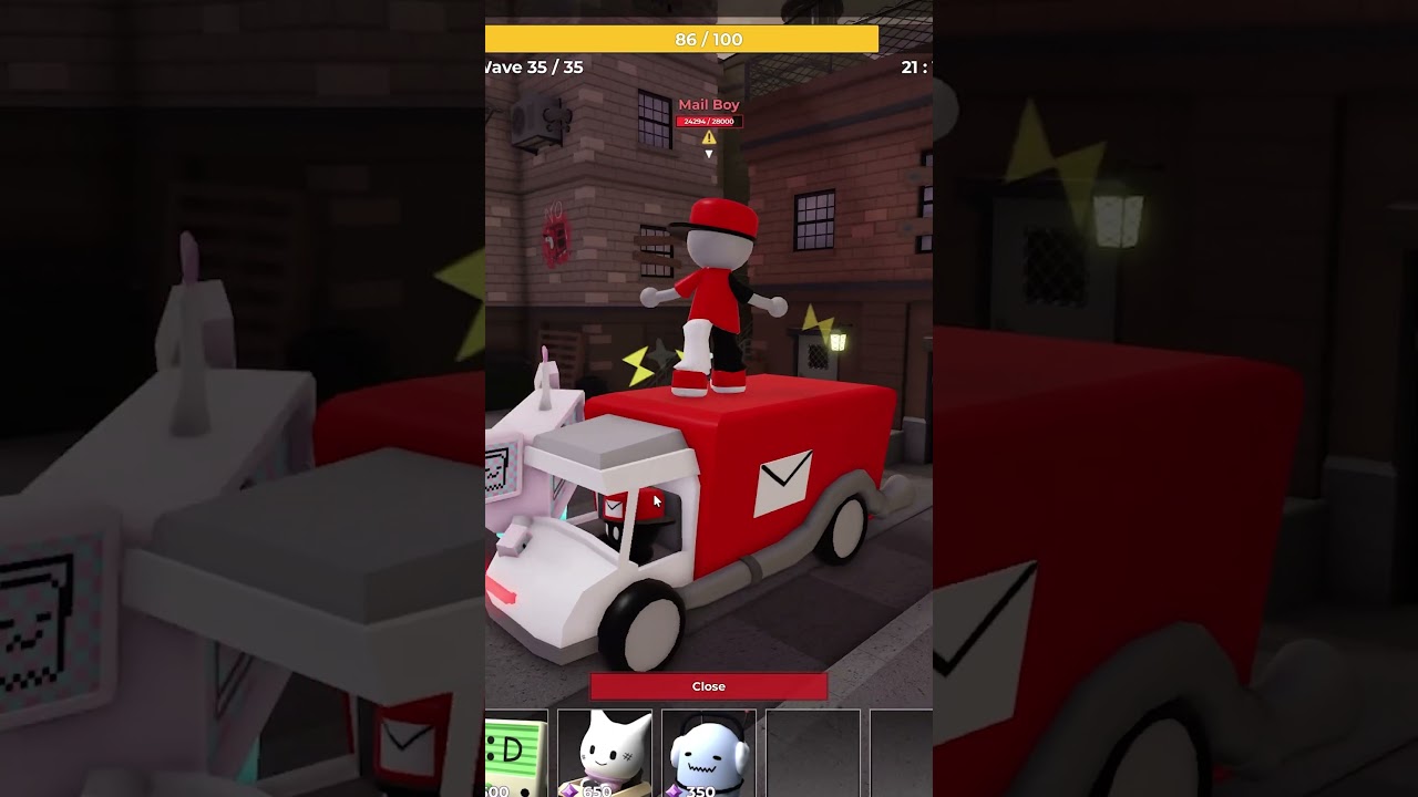 FREE STICKER & FOLLOWER!!! Tower Heroes Express Delivery 💌