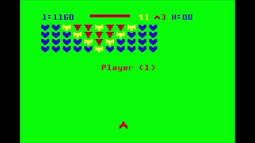 Galacticans for the TRS-80 CoCo