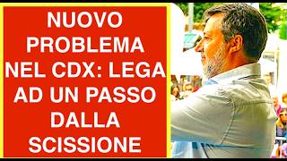 NEW PROBLEM FOR THE CENTER-RIGHT: AFTER VANNACCI, LEGA IS ONE STEP AWAY FROM A SPLIT