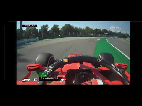 F1 2020 Monza - Charles Leclerc crash