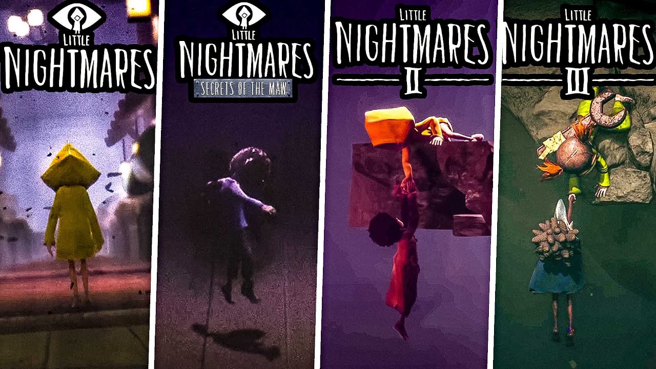 OLD vs NEW ENDINGS in Little Nightmares 1-3! (Lady, Six, Doctor) | [Showcase] Comparison