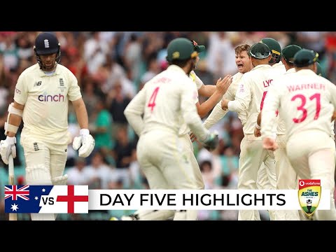 Australia Claim a Classic  Highlights - England v Australia Day 5