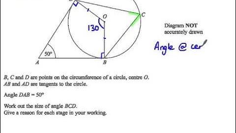 Circle Theorems Mathematics Revision