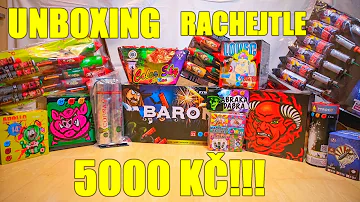 MEGA UNBOXING PYROTECHNIKY NA SILVESTR 2022/2023 - 5000 Kč!