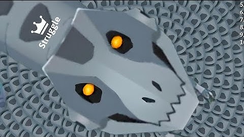 I reached 85,000+ points in snake.io🐍in the shortest possible time🐍Collect big score from the MAP🐍